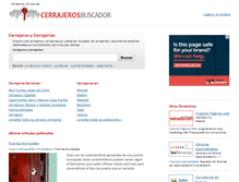 Tablet Screenshot of cerrajerosbuscador.com